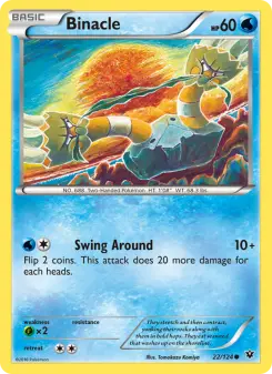 Pokémon-Karte Binacle 022/124