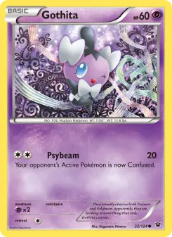 Pokémon-Karte Gothita 032/124