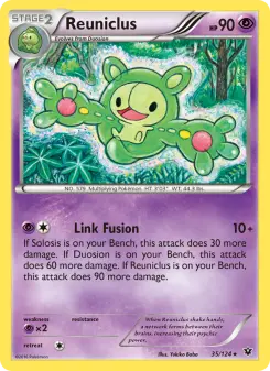 Pokémon-Karte Reuniclus 035/124