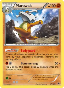 Pokémon-Karte Marowak 037/124