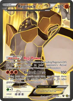 Pokémon-Karte Regirock EX 043/124