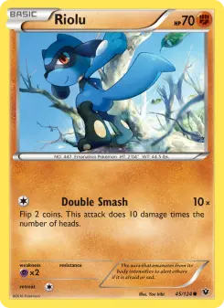 Pokémon-Karte Riolu 045/124