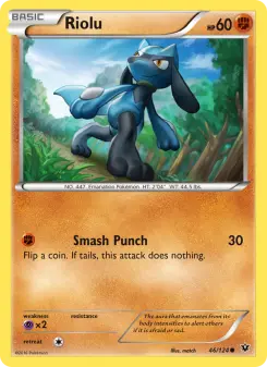 Pokémon-Karte Riolu 046/124