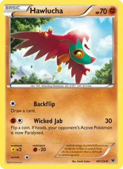 Pokémon-Karte Hawlucha 048/124