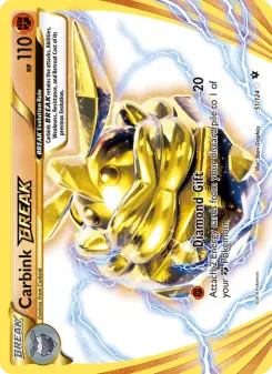 Pokémon-Karte Carbink BREAK 051/124