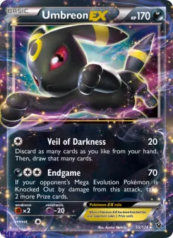 Pokémon-Karte Umbreon EX 055/124