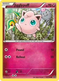 Pokémon-Karte Jigglypuff 065/124