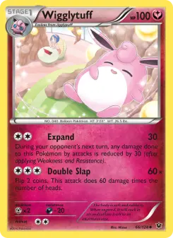 Pokémon-Karte Wigglytuff 066/124