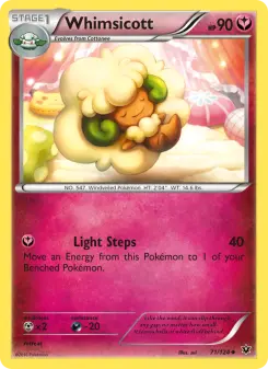 Pokémon-Karte Whimsicott 071/124