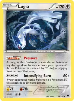 Pokémon-Karte Lugia 078/124