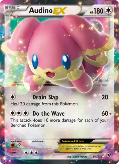 Pokémon-Karte Audino EX 084/124