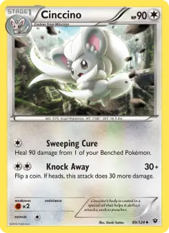Pokémon-Karte Cinccino 089/124
