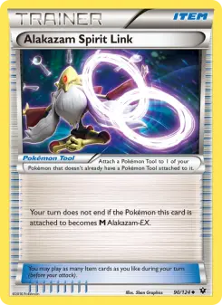 Pokémon-Karte Alakazam Spirit Link 090/124