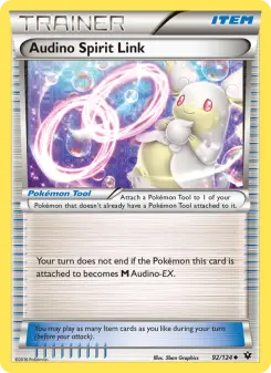 Pokémon-Karte Audino Spirit Link 092/124