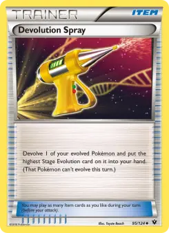 Pokémon-Karte Devolution Spray 095/124