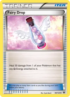 Pokémon-Karte Fairy Drop 099/124