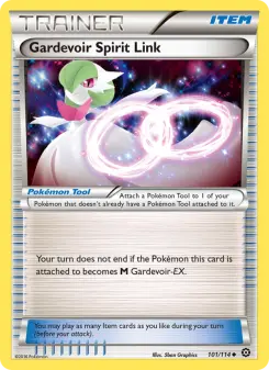 Pokémon-Karte Gardevoir Spirit Link 101/114