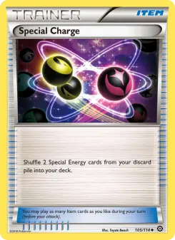 Pokémon-Karte Special Charge 105/114