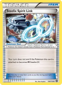 Pokémon-Karte Steelix Spirit Link 106/114