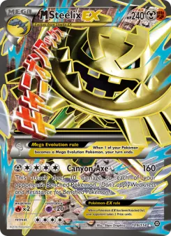 Pokémon-Karte M Steelix EX 109/114