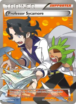 Pokémon-Karte Professor Sycamore 114/114