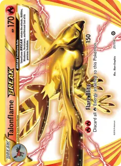 Pokémon-Karte Talonflame BREAK 021/114