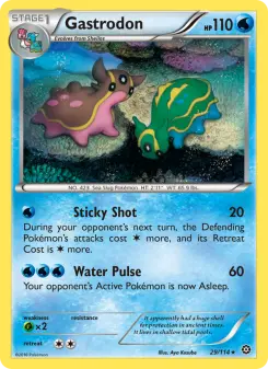 Pokémon-Karte Gastrodon 029/114