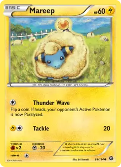 Pokémon-Karte Mareep 038/114