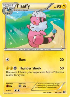 Pokémon-Karte Flaaffy 039/114
