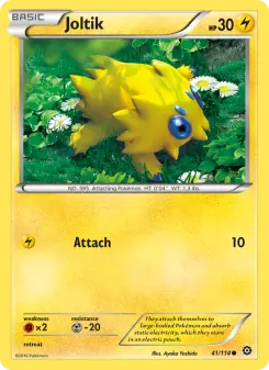 Pokémon-Karte Joltik 041/114