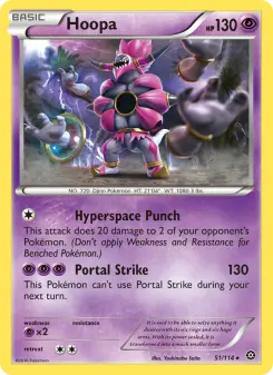 Pokémon-Karte Hoopa 051/114