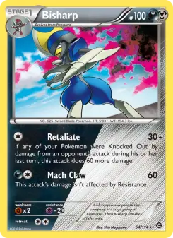 Pokémon-Karte Bisharp 064/114