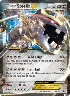 Pokémon-Karte Steelix EX 067/114