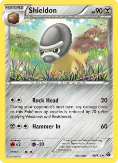 Pokémon-Karte Shieldon 069/114