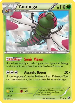 Pokémon-Karte Yanmega 007/114