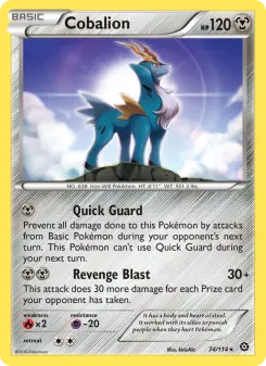 Pokémon-Karte Cobalion 074/114