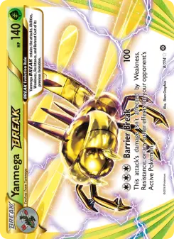 Pokémon-Karte Yanmega BREAK 008/114