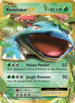 Pokémon-Karte Venusaur EX 001/108