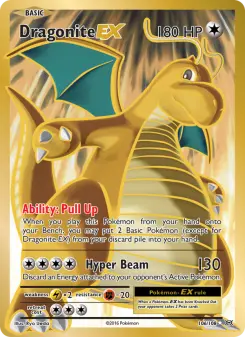 Pokémon-Karte Dragonite EX 106/108