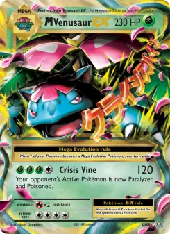 Pokémon-Karte M Venusaur EX 002/108