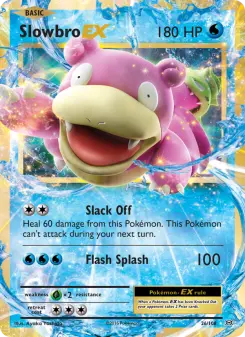 Pokémon-Karte Slowbro EX 026/108