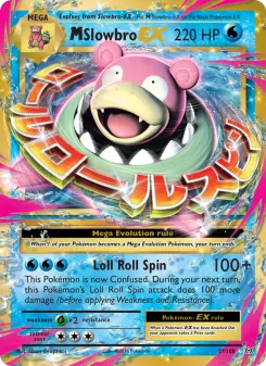 Pokémon-Karte M Slowbro EX 027/108