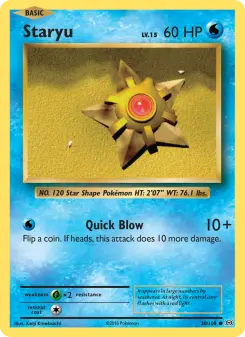 Pokémon-Karte Staryu 030/108