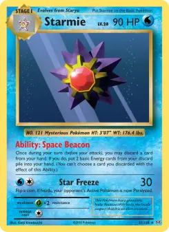 Pokémon-Karte Starmie 031/108