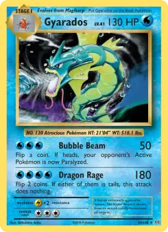 Pokémon-Karte Gyarados 034/108