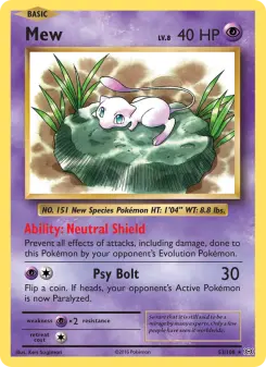 Pokémon-Karte Mew 053/108