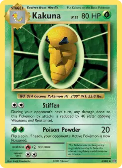 Pokémon-Karte Kakuna 006/108