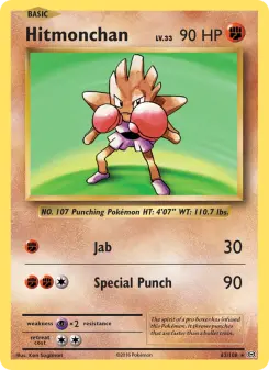 Pokémon-Karte Hitmonchan 062/108