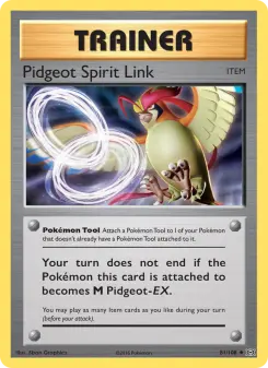 Pokémon-Karte Pidgeot Spirit Link 081/108