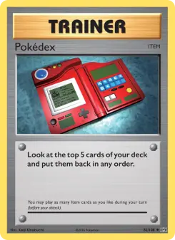 Pokémon-Karte Pokédex 082/108